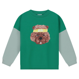 Daily brat Sweater Groen Hond