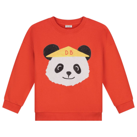 Daily Brat Sweater Rood Panda