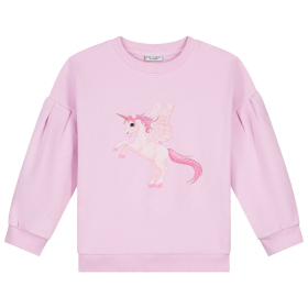 Daily Brat Sweater Roze Unicorn