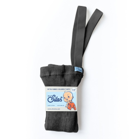 Silly Silas Footed Cotton Tights Dark Grey