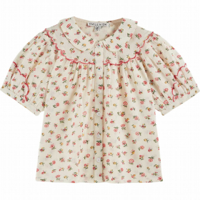 Emile Et Ida Blouse Creme/Roze Bloemen