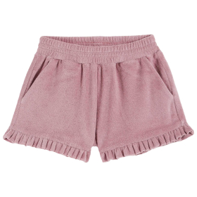 Emile Et Ida Korte Broek Paars Badstof