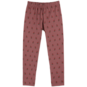 Emile Et Ida Legging Roze/Rood Bloemen