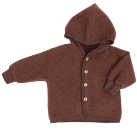Engel Natur Jas Wol Fleece Cinnamon Melange
