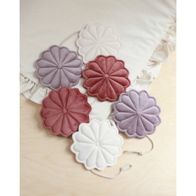 Babyly cream/heather/dirty pink slingers