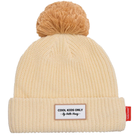 Hello Hossy Muts Creme/Bruin Pom Block Sandy