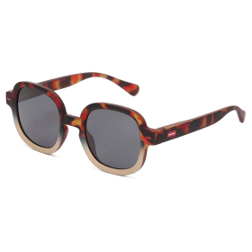 Hello Hossy Zonnebril Bruin/Creme Koody Craky Cream