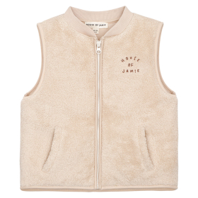 House Of Jamie Bodywarmer Creme Teddy Rits