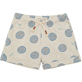 House Of Jamie Korte Broek Grijs/Blauw Smiley