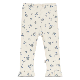 House of Jamie Legging Creme/Blauw Bloemenprint