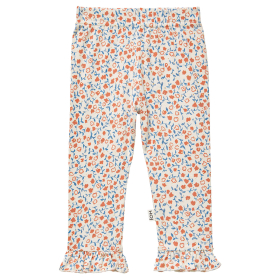 House Of Jamie Legging Creme/Roze/Blauw Bloemen Ruffle Baby