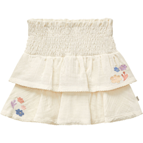 House Of Jamie Rok Creme/Paars/Blauw Bloemen