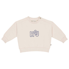 House Of Jamie Sweater Creme/Blauw Hoj Print