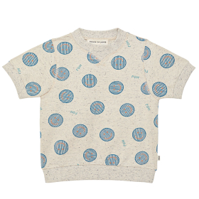 House Of Jamie T-shirt Grijs/Blauw Smiley