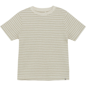 Huttelihut T-Shirt Beige/Bruin Strepen