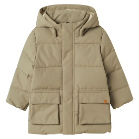 Lil Atelier Winterjas Groen Overland Trek