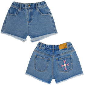 Jenest korte broek blauw denim