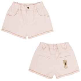 Jenest korte broek roze denim