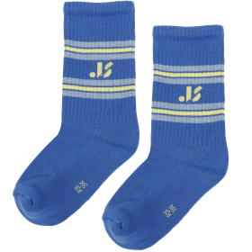 Jenest Sok Blauw/Geel Strepen JS