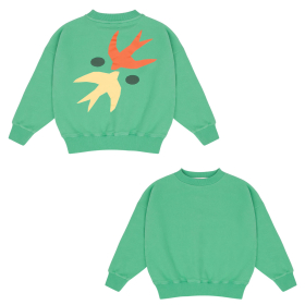 Jenest Sweater Groen Vogel
