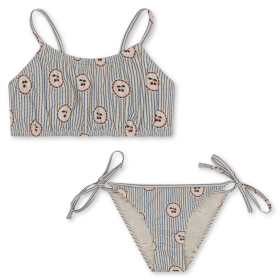 Konges Slojd Bikini Blauw/Creme Kersenprint