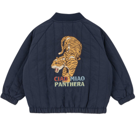 Konges Slojd Juno Bomber Jacket Total Eclipse tijger