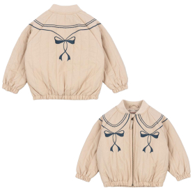 Konges Slojd Jas Beige/Blauw Strik