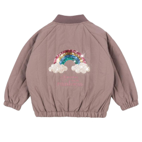 Konges Slojd Jas Paars Regenboog Pailletten