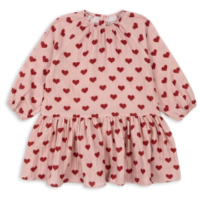Konges Slojd Jurk Roze Hartjesprint Aw