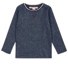 Konges Slojd Longsleeve Blauw Kers Glitter