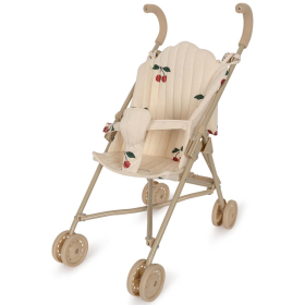 Konges Slojd Poppen Buggy Creme Glitter Kersenprint