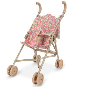 Konges Slojd Poppen Buggy Roze Bloemen Rosie Anglaise