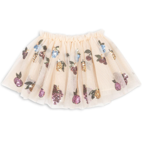 Konges Slojd Rok Creme Kers Citroen Druif Pailletten Tule