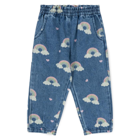 Konges Slojd Spijkerbroek Blauw Regenboog