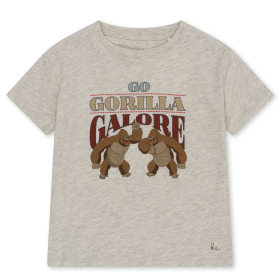 Konges Slojd T-shirt Grijs Gorillaprint