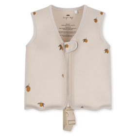 Konges Slojd Zwemvest Creme Citroenprint