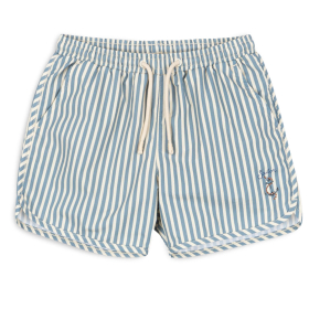 Konges Slojd Zwembroek Creme/Blauw Anker Strepen Asnou
