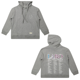 Labo De Colore Hoodie Grijs