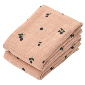 Liewood Hydrofiel Doek Roze Bessen 2-Pack