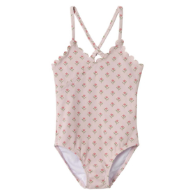 Lil Atelier Badpak Roze Tulpenprint