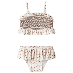 Lil Atelier Bikini Creme/Rood Hartjes Turtledove