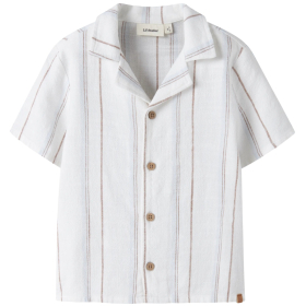 Lil Atelier blouse creme strepen coconut milk