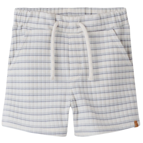 Lil Atelier korte broek blauw/creme strepen