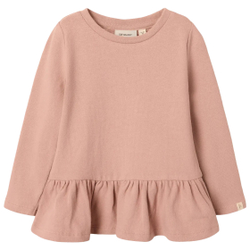 Lil Atelier Longsleeve Roze Ruffle Misty Rose