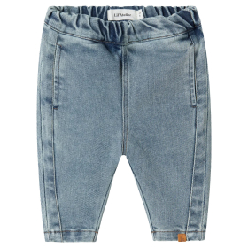 Lil Atelier Spijkerbroek Blauw Baggy Medium Denim Blue Baby