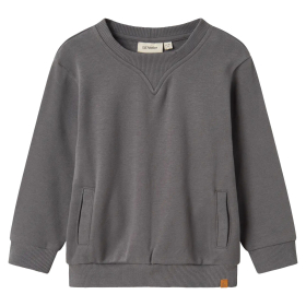 Lil Atelier Sweater Grijs Poppy Seed