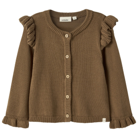 Lil Atelier vest bruin kangaroo