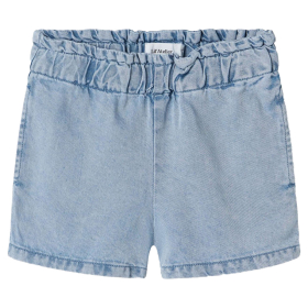 Lil Atelier Korte Broek Blauw Medium Blue
