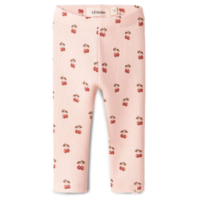Lil Atelier Legging Roze Kersen Silver Peony Baby
