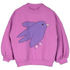 Lotie Kids Sweater Roze Vogel